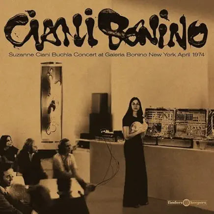 Suzanne Ciani - Buchla Concert at Galeria Bonino New York April 1974 LP