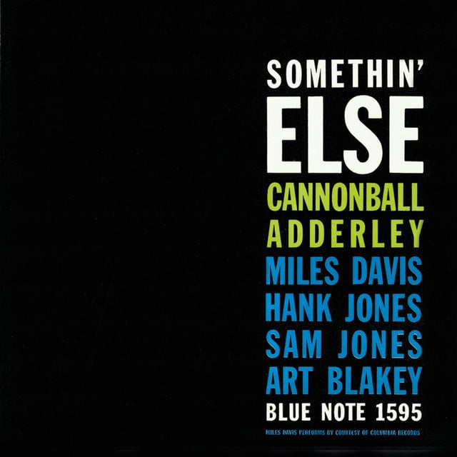 Cannonball Adderley - Somethin' Else LP
