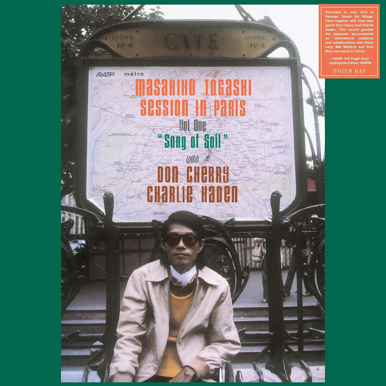 Masahiko Togashi With Don Cherry & Charlie Haden – Session In Paris, Vol. 1 "Song Of Soil"