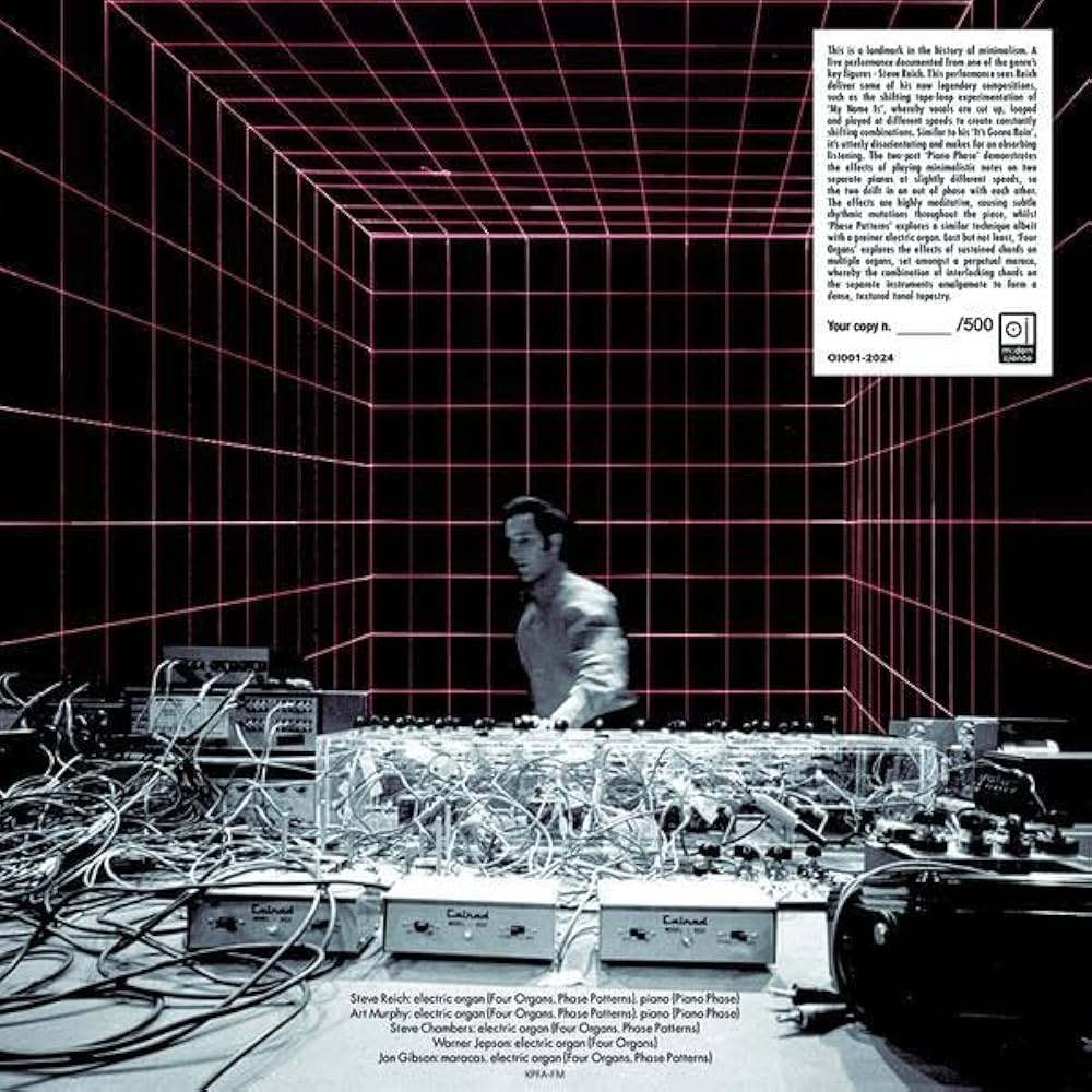 Steve Reich - Berkeley 1970 LP