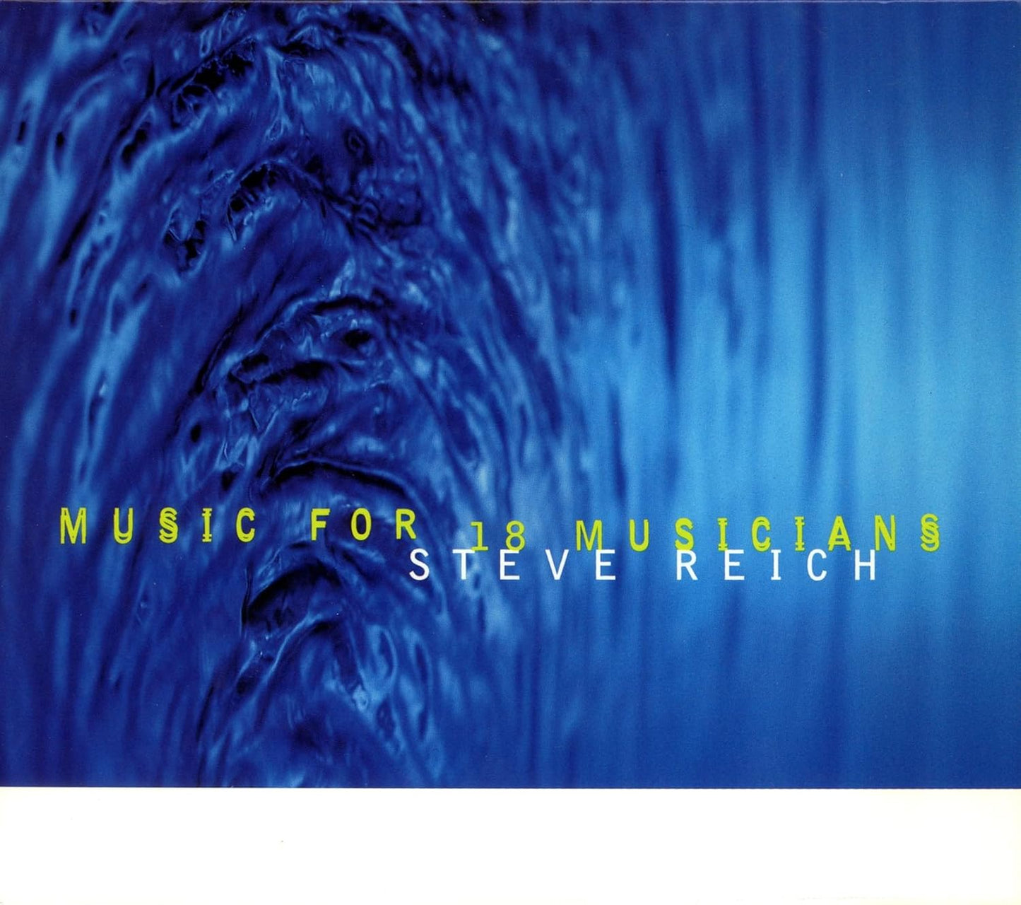 Steve Reich - Music For 18 Musicians 2LP