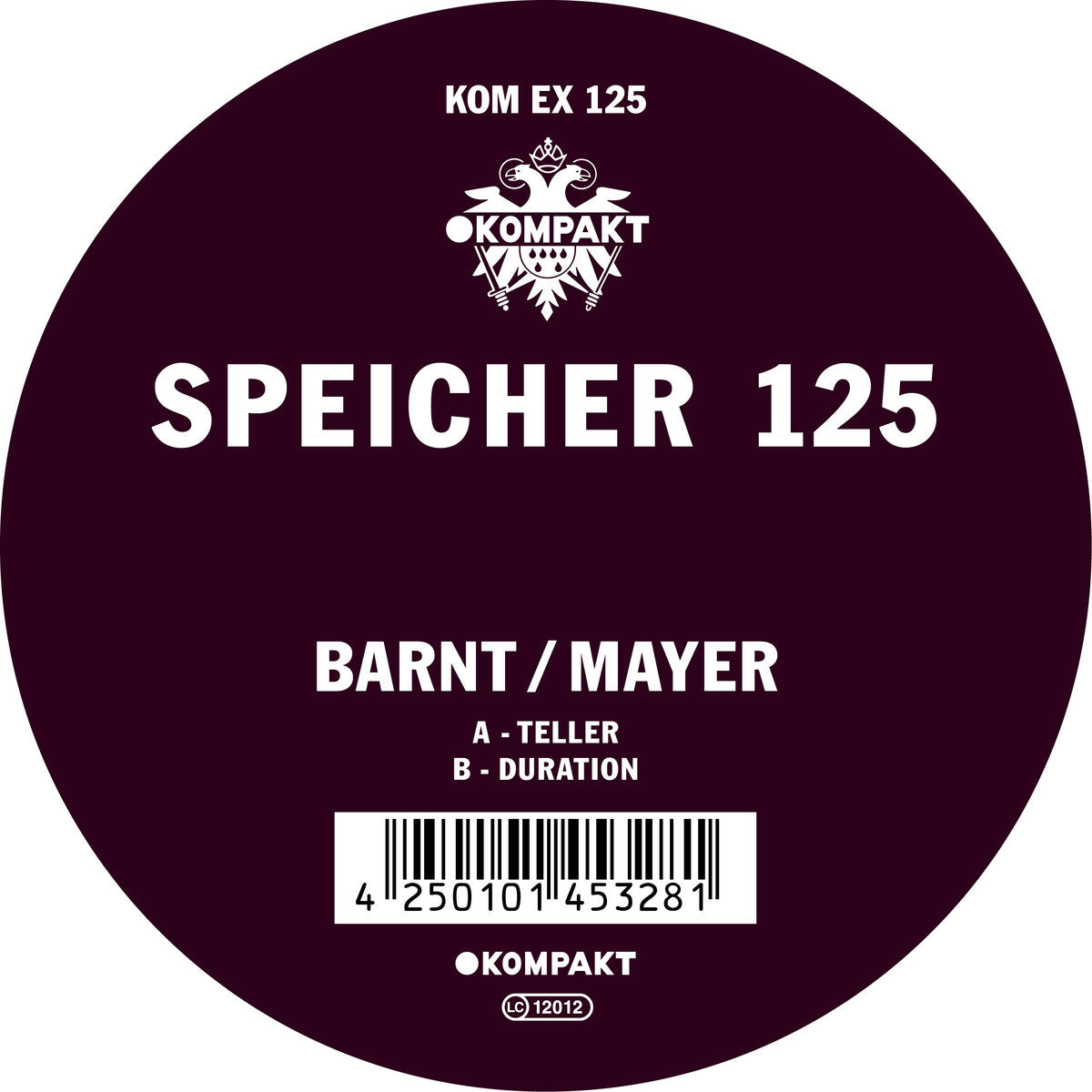 Barnt/Mayer: Speicher 125 12"