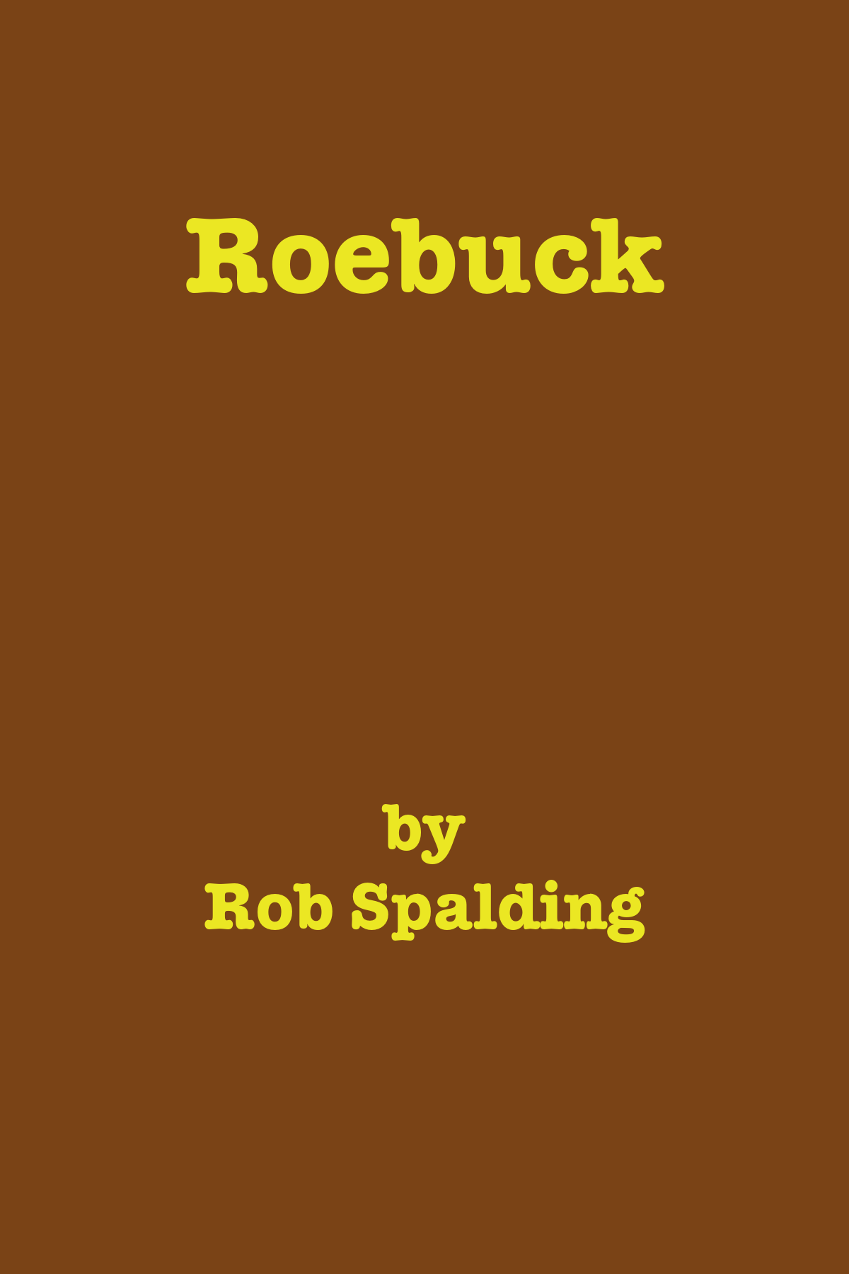 Rob Spalding - Roebuck