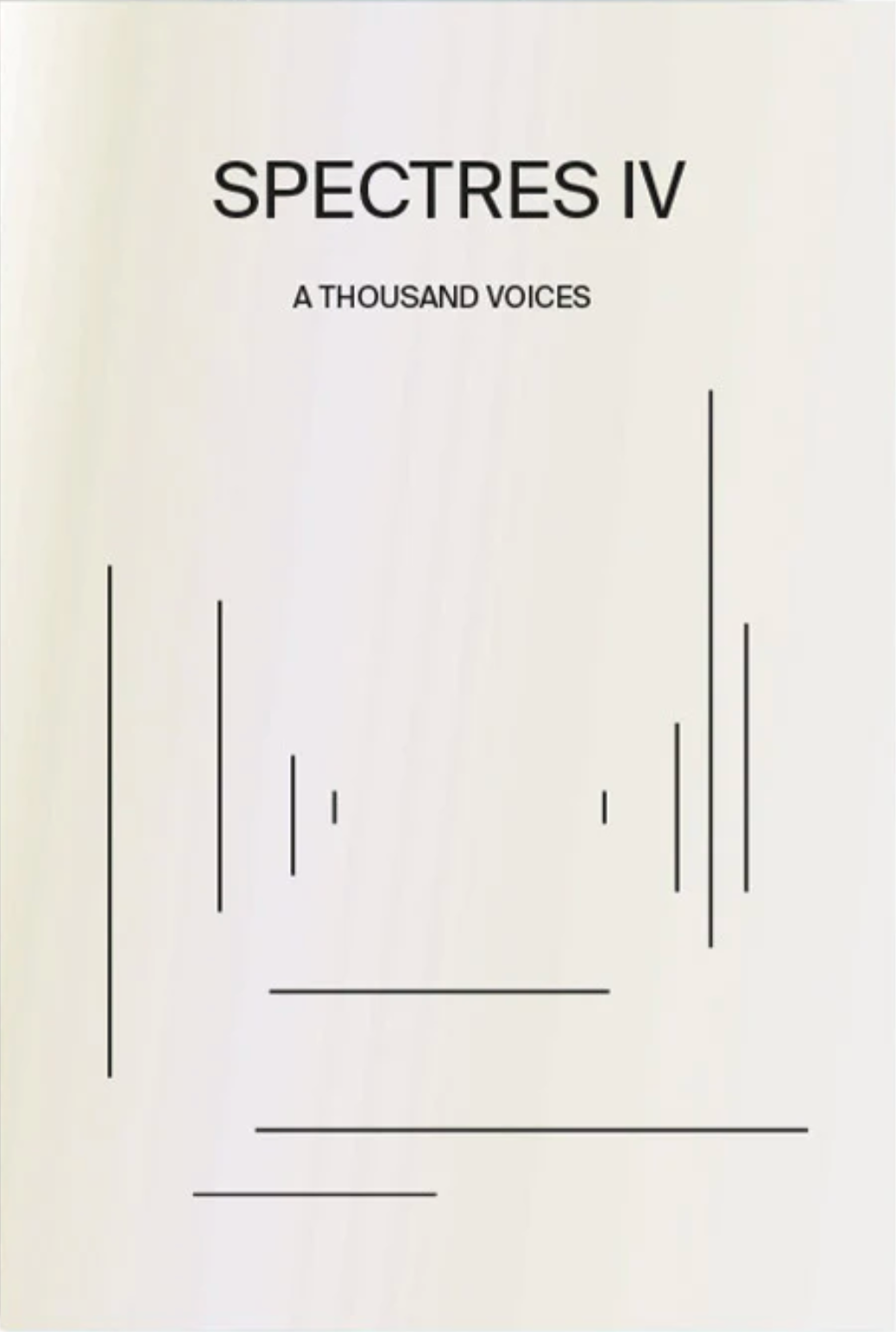 Spectres 4 - Thousand Voices Book