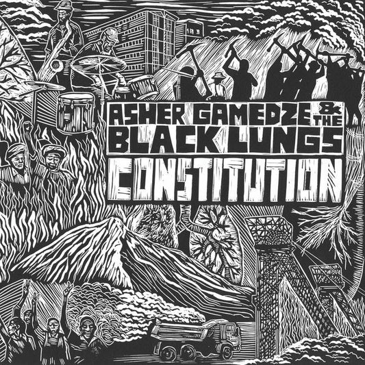 Asher Gamedze & The Black Lungs - Constitution LP