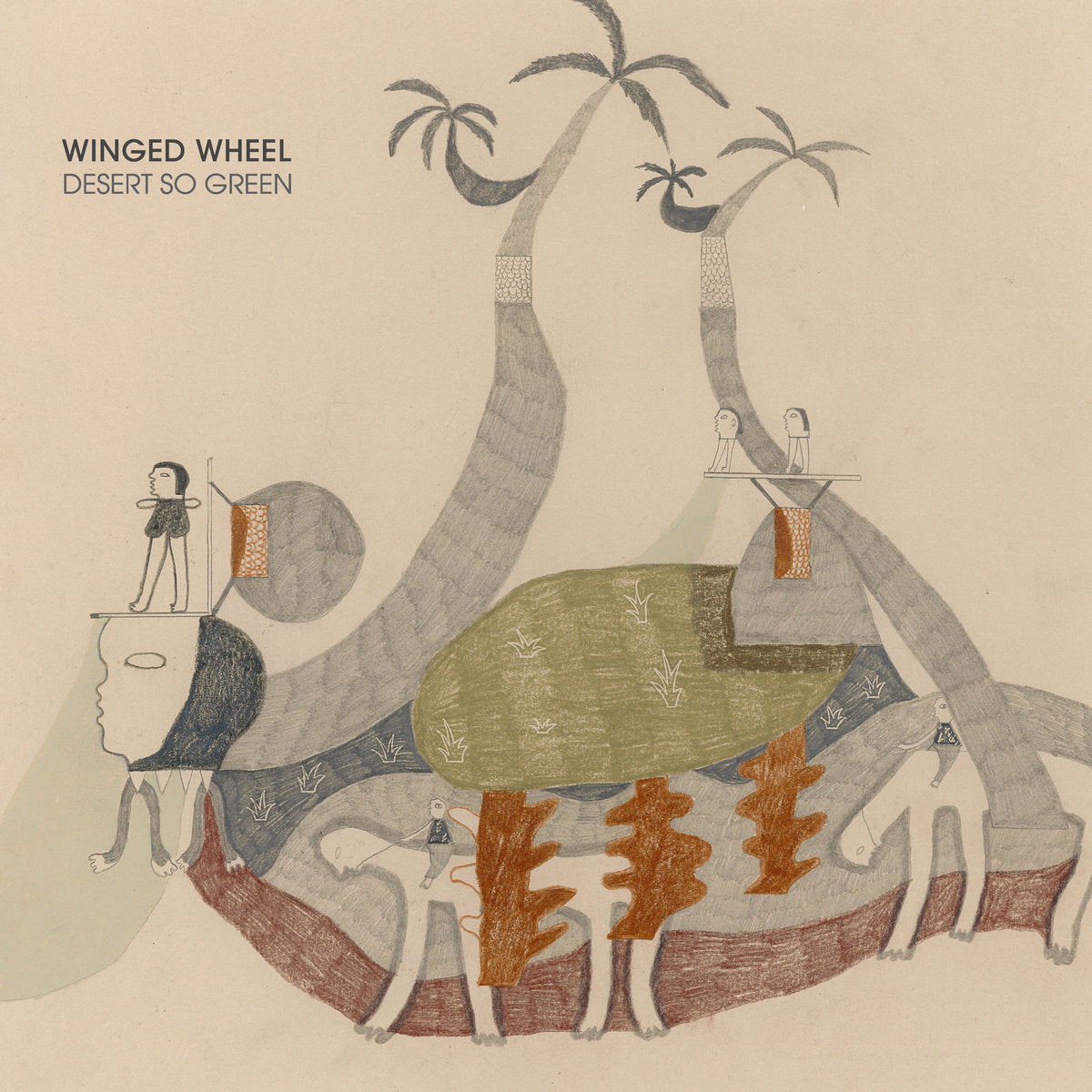 Winged Wheel - Desert So Green LP