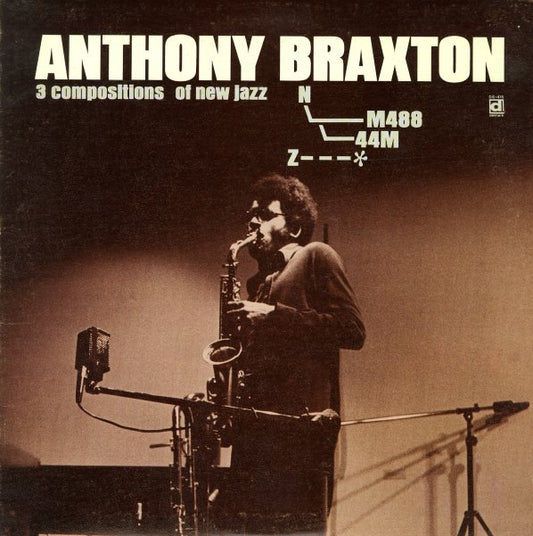 Anthony Braxton - 3 Compositions Of New Jazz LP